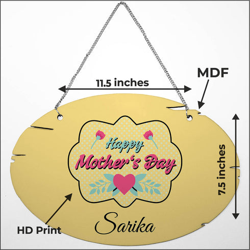 Happy Mother's Day Printed Door hanging - Uncommongifts.in